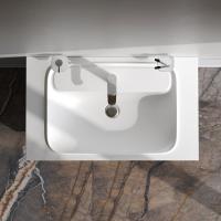 Раковина  прямоугольная Am.Pm Func M8FWPC0800WM искусственный мрамор цвет белый матовый