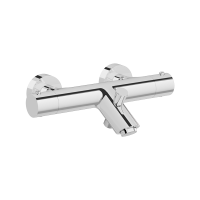 Смеситель для ванны VitrA AquaHeat A47210EXP настенный 
с термостатом хром