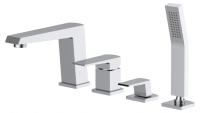 Смеситель для ванны BelBagno Arlie ARL-VIM4-CRM  
 хром