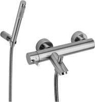 Смеситель для ванны или душа Paffoni Light LIG023ST настенный 
без термостата 