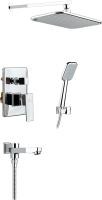 Душевая система со смесителем Timo Selene SX-3069/00SM(1013) монтаж встраиваемая в стену без термостата хром