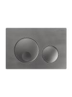 Кнопка смыва механическая Cezares Relax RELAX-BTN-GM цвет оружейная сталь