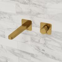 Смеситель для раковины Wasserkraft Schunter A8251.308 матовое золото