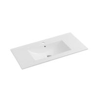 Раковина мебельная прямоугольная Vincea  VBS-13100 фарфор цвет белый