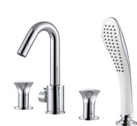 Смеситель для ванны D&K Hessen DA1384901 на борт ванны 
без термостата хром