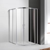 Душевой угол Cezares Molveno MOLVENO-RH-22-120/110-C-Cr-IV прямоугольная-асимметричная  стекла , профиль хром