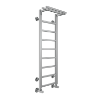 Полотенцесушитель водяной Terminus Контур с полкой П9  30x100 4670078529626 хром