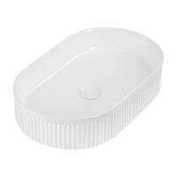 Раковина  овальная Abber Bequem AC2116 фаянс цвет белый