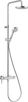 Душевая система со смесителем Kludi Logo 6808505-00 монтаж настенная без термостата хром