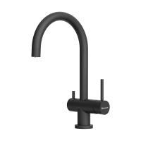 Смеситель для кухни Omoikiri Yamada-P 4974226 с подключением к фильтру черный