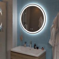 Зеркало с подсветкой BelBagno  SPC-RNG-800-LED-TCH-SND 80x80 сенсор