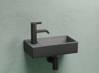 Раковина подвесная прямоугольная Ceramica Nova Element CN6051RMDH фарфор цвет темно-серый матовый