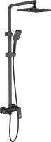 Душевая система со смесителем Timo Briana SX-7130/03 монтаж настенная без термостата черный