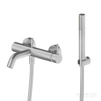 Смеситель для ванны или душа Newform X-Steel 316 69640CX.50.050 настенный 
без термостата stainless steel