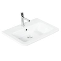 Раковина мебельная прямоугольная BelBagno  12060-KL фарфор цвет белый