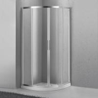 Душевой угол BelBagno Sela SELA-R-2-85-C-Cr четверть круга  стекла , профиль 