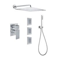 Душевая система со смесителем Webert Pegaso PE890104015 монтаж встраиваемая в стену без термостата хром