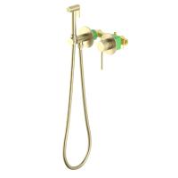 Гигиенический душ Timo Saona 2339/17SM встраиваемый в стену матовое золото