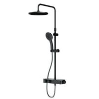 Душевая система со смесителем Am.Pm Inspire V2.0 F0750A422 монтаж настенная с термостатом черный