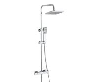 Душевая система со смесителем Wasserkraft  A15502 монтаж настенная с термостатом хром