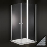 Душевой угол Cezares Elena ELENA-A-2-80-P-Cr квадратная   стекла прозрачные, профиль хром