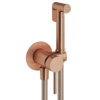 Гигиенический душ Plumberia Selection IXO XO2000RS встраиваемый в стену медь брашированная