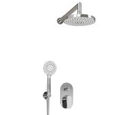 Душевая система со смесителем Wasserkraft  A16629 монтаж встраиваемая в стену без термостата хром