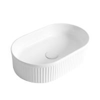 Раковина  овальная BelBagno  BB1497 фаянс цвет белый глянцевый