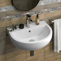 Раковина подвесная округлая Kerama Marazzi Buongiorno BG.wb.55 керамика цвет белый