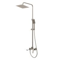Душевая система со смесителем Grossman Cosmo 500.K35.02.120 настенная без термостата никель с поворотным изливом