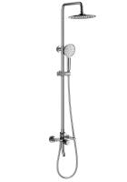 Душевая система со смесителем Wonzon &amp; Woghand Cloud WW-N3S962-CR монтаж настенная без термостата хром