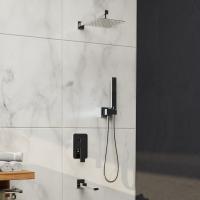 Душевая система со смесителем RGW Shower Panels 51140856-01 монтаж встраиваемая в стену без термостата хром