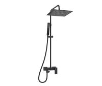 Душевая система со смесителем Wasserkraft  A277.162.218.BM монтаж настенная без термостата черный