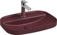 Раковина накладная прямоугольная Allen Brau Fantasy 4.11034.BD керамика цвет красный