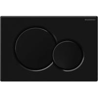 Кнопка смыва механическая Geberit Sigma 01 115.770.DW.5 цвет черный глянцевый