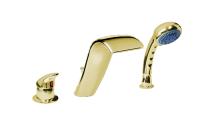 Смеситель для ванны или душа Boheme Cobra 400 на борт ванны 
без термостата 