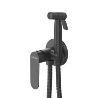 Гигиенический душ Cezares Stylus STYLUS-DIF-NOP встраиваемый в стену черный матовый