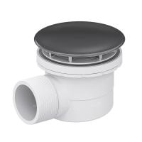 Сифон для душевых поддонов RGW Velplex QYD-06 18241106-02 пластик графит