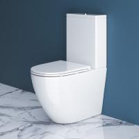 Унитаз напольный BelBagno Sfera-R  Rimless фаянс белый