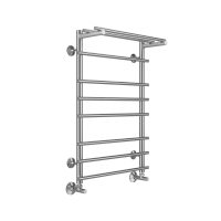 Полотенцесушитель водяной Terminus Ватра с полкой П8  50x80 4670078529503 хром