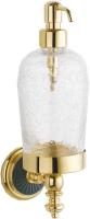 Диспенсер для мыла Boheme Palazzo 10167 настенный Gold
