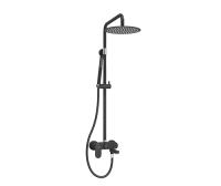 Душевая система со смесителем Wasserkraft  A174.258.217.CB монтаж настенная без термостата черный