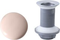 Донный клапан без перелива Allen Brau Fantasy 5.11001.SM пластик/керамика розовый матовый