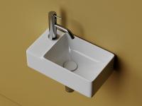 Раковина подвесная прямоугольная Ceramica Nova Element CN5046 фарфор цвет белый