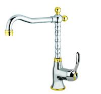 Смеситель для раковины Webert Aurora AU831802017 хром/золото