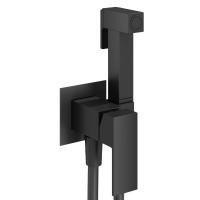 Гигиенический душ Plumberia Selection TAG TG2000NO встраиваемый в стену черный матовый