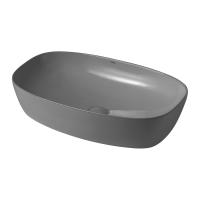 Раковина  прямоугольная Abber Rechteck AC2206MG фаянс цвет серый матовый