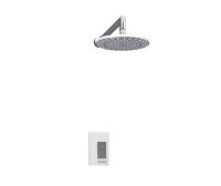 Душевая система со смесителем Wasserkraft  A12667WHITE монтаж встраиваемая в стену без термостата белый/хром