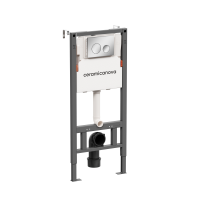 Инсталляция для подвесного унитаза Ceramica Nova Balance CN121001CH механическая