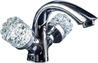 Смеситель для раковины Boheme Crystal 271-CRST хром